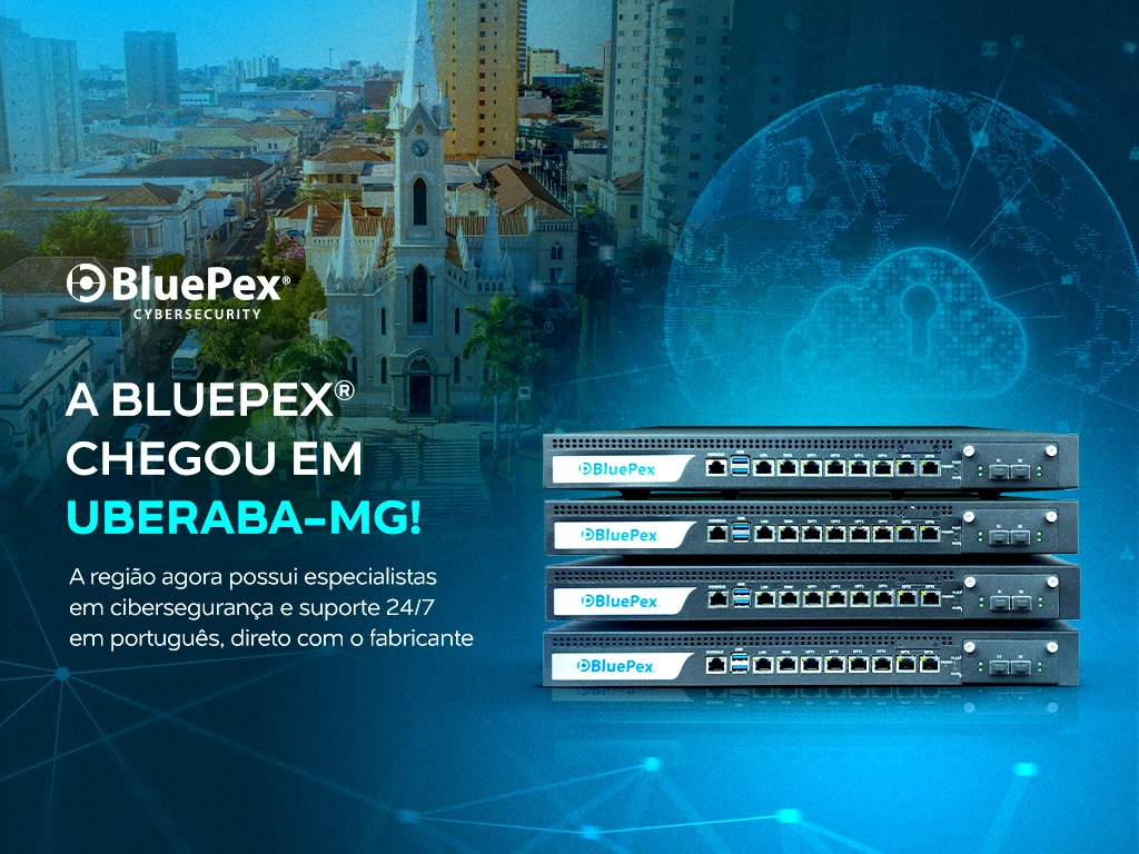 A BLUEPEX® CHEGOU EM UBERABA-MG